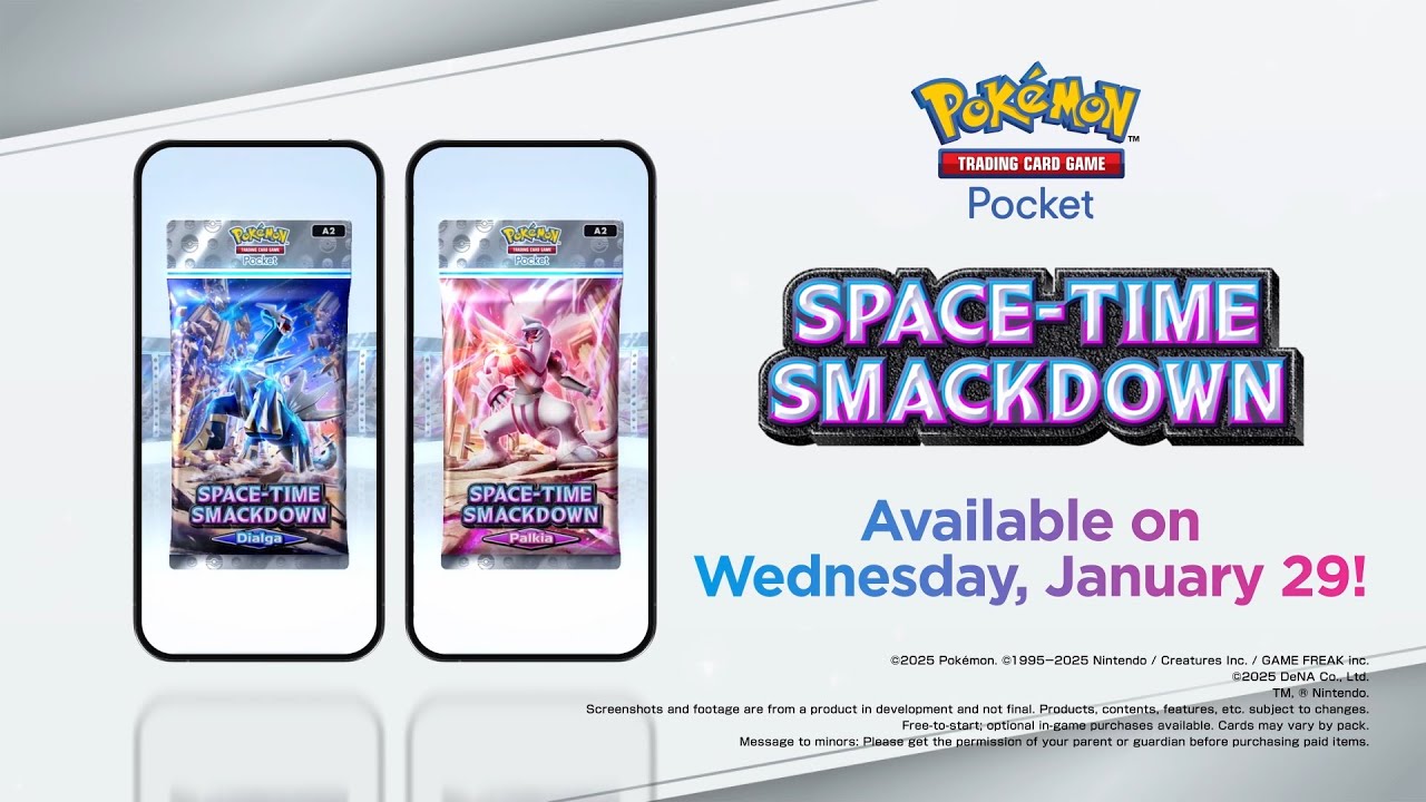 Pok&eacute;mon TCG Pocket: Space-Time Smackdown | Coming Soon!