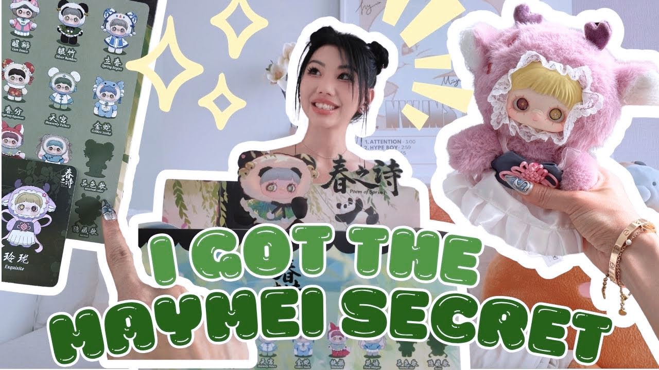 I Pulled the 0.01% SECRET on the First Try?! | Maymei V3 Poem of Spring Full Set Unboxing
