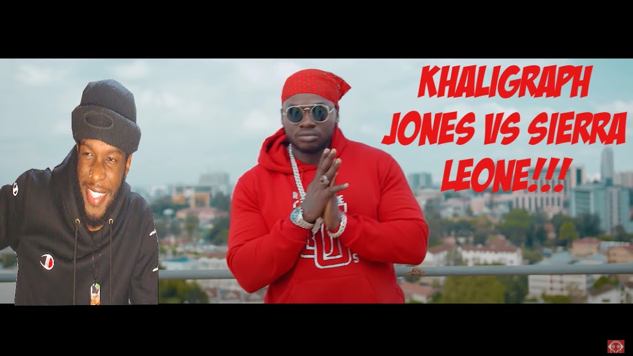 KHALIGRAPH JONES DISSES SIERRA LEONE RAPPERS | KHALIGRAPH JONES - LWANDA MAGERE LEGACY 1 REACTION!!