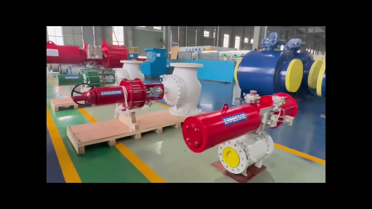 Finished ball valves and shipped to Iraq