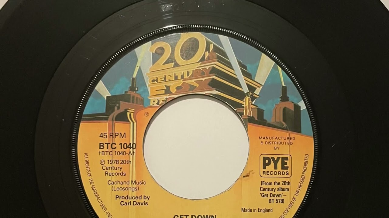 GENE CHANDLER - GET DOWN 1978