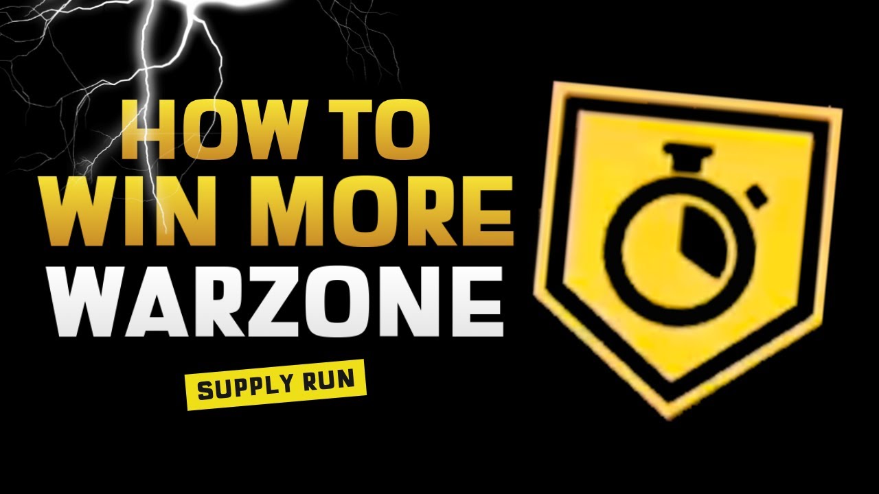 HOW TO WIN MORE WARZONE | The Only Strategy You'll Need | SUPPLY RUN METHOD!
