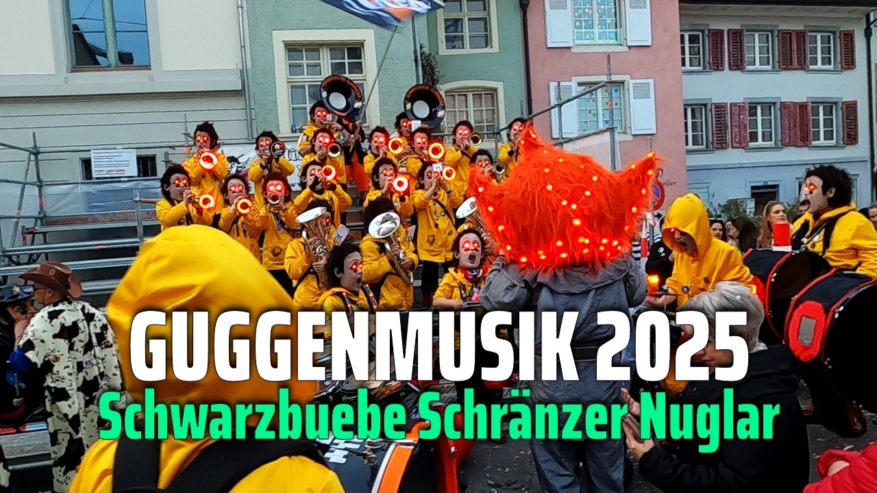 Guggenmusik Schwarzbuebe Schränzer Nuglar | Fasnacht Liestal 2025