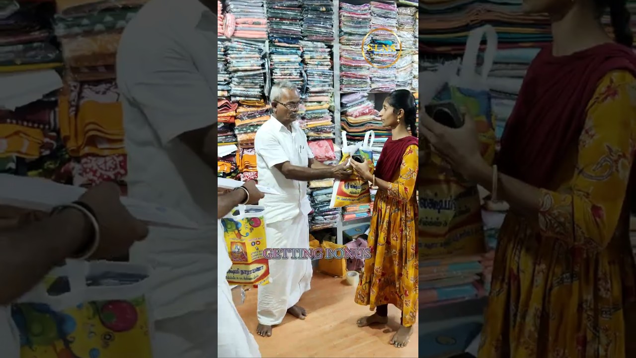 NAMMA MUDHALALI 🤩🥳🎇✨ #love #owner #elampillaisarees #srilakshminarayana #slnssarees #slns