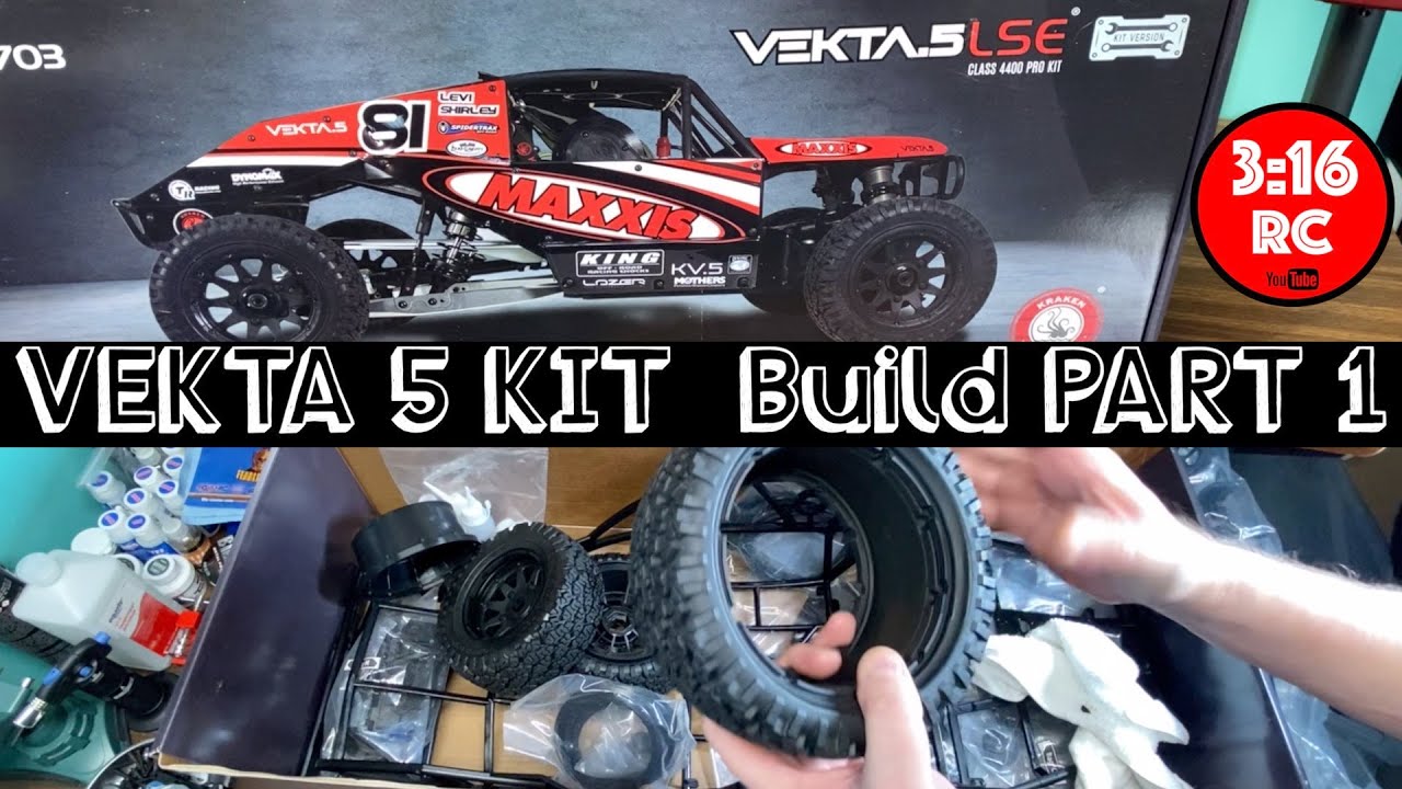 Сборка комплекта Kraken Vekta 5, часть 1