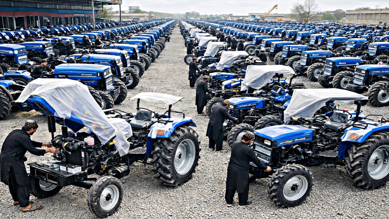 Afghan Factory Making Powerful Tractor in Afghanistan you nat Seen Before | Amazing Tractor