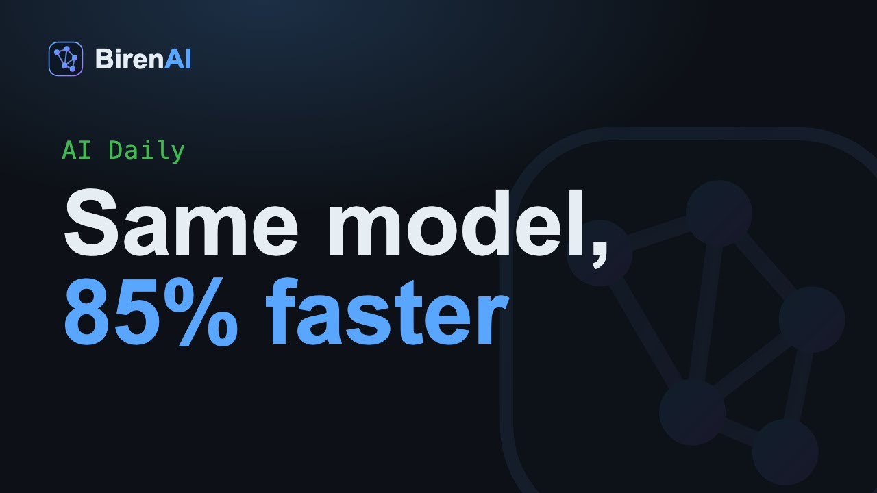 DeepSeek's DSpark makes V4 up to 85% faster | AI Daily