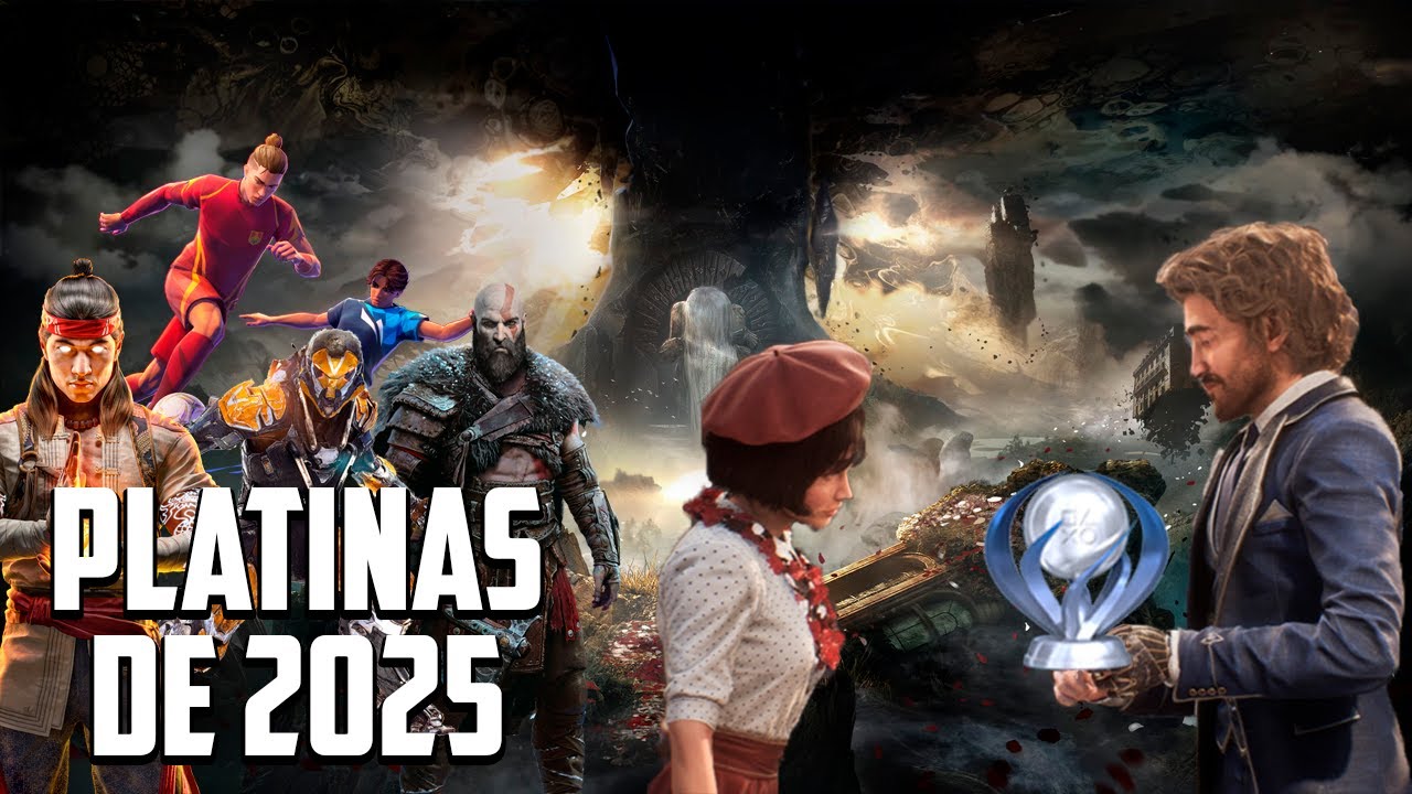 PLATINAS que fiz em 2025 e FELIZ ANO NOVO!