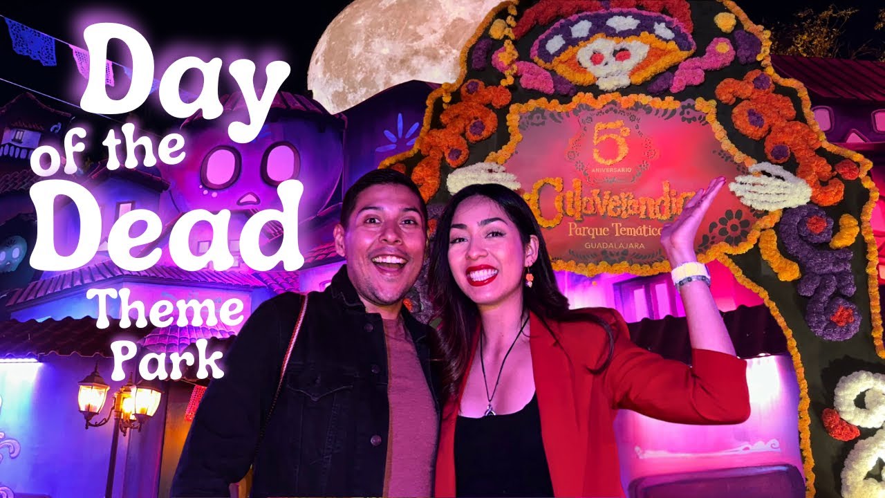 Mexico's Dia de Muertos Theme Park is INCREDIBLE! 💀✨🕯️(YOU HAVE TO SEE IT!)