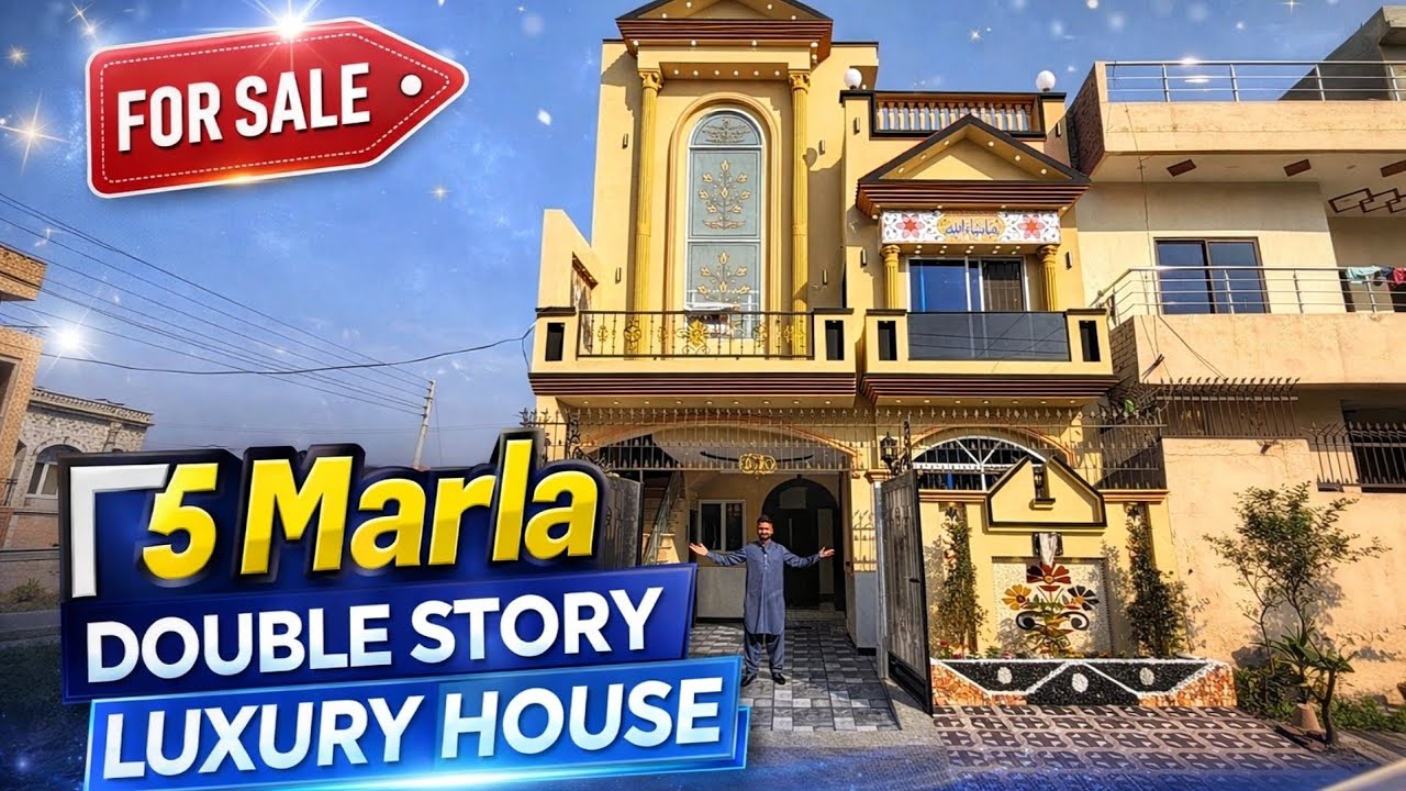 5 Marla Spanish House For Sale In Al Rehman Garden Phase 2 Lahore Husnain Builders 