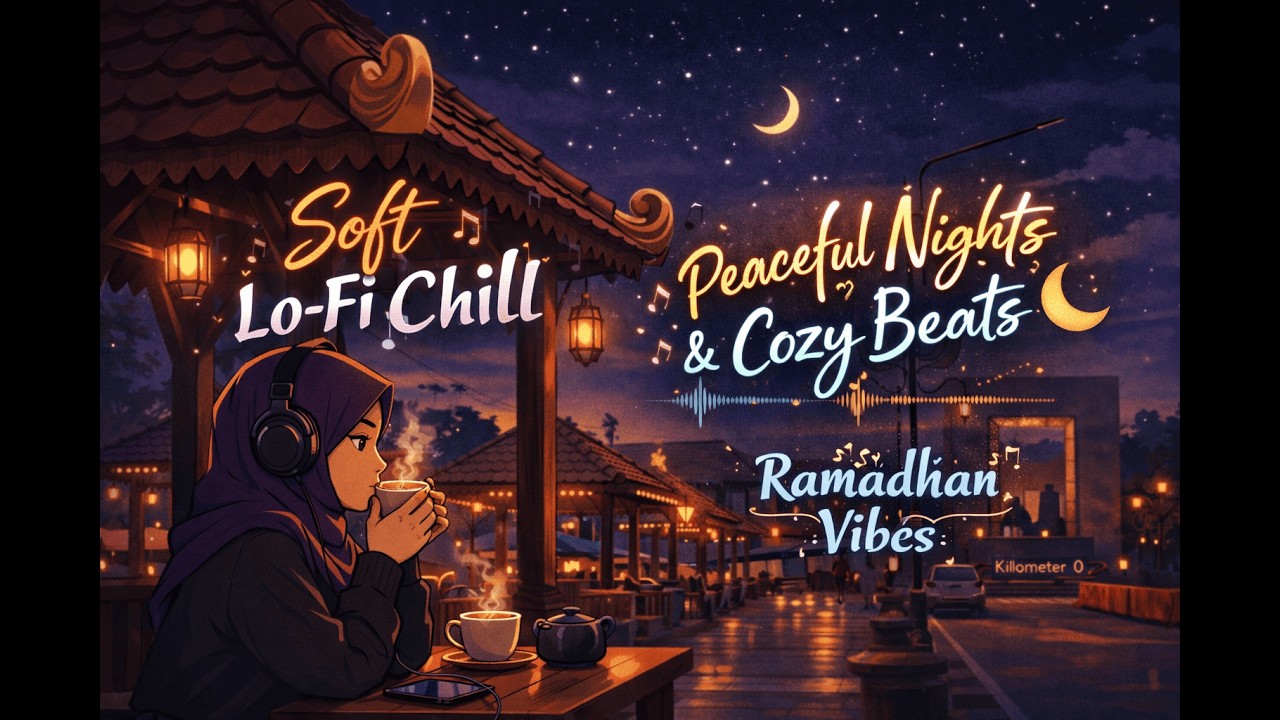 Soft Lo-Fi Chill Peaceful Nights & Cozy Beats 🌙 Ramadhan Vibes