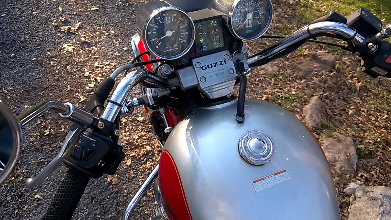 1997 Moto Guzzi California III 75th Anniv. Edition Cold Start and Walk-Around
