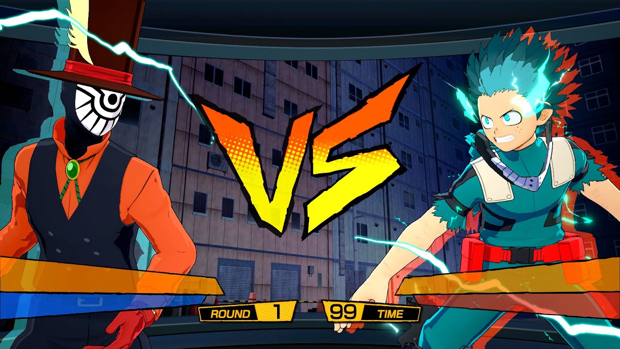 Mr. Compress vs Izuku Midoriya (Full Cowling 100%) - My Hero One's Justice 2