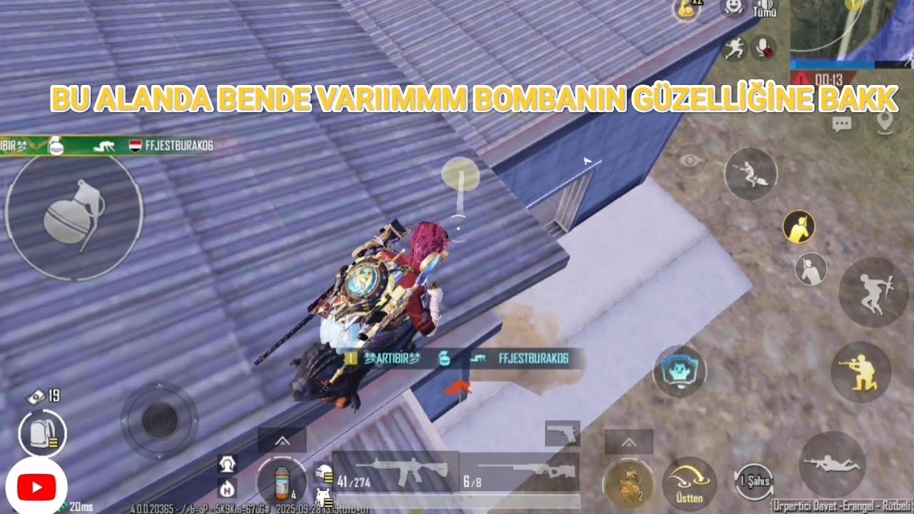 SEVDİM BU MODU EFSANE DEĞİL AMA HARİKA MAÇ #ARTIBİR# SOLO SQUAD 