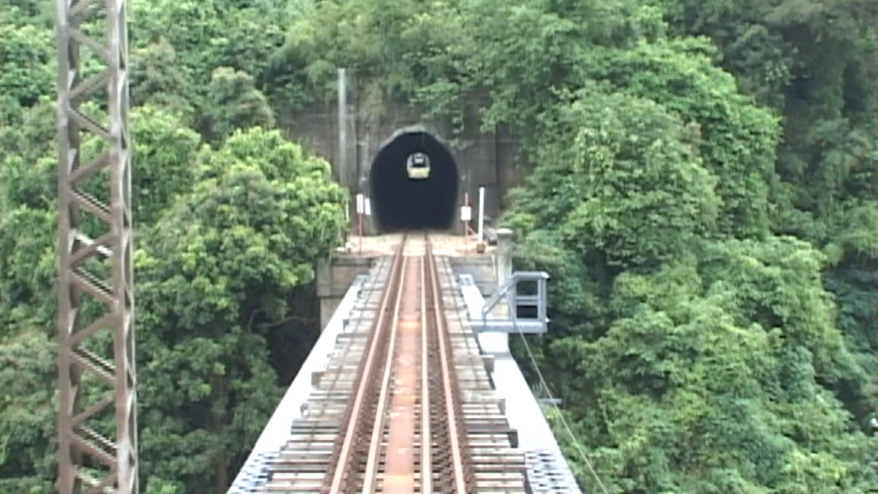台鐵 舊山線 舊泰安-三義   路程景  非線轉檔HD