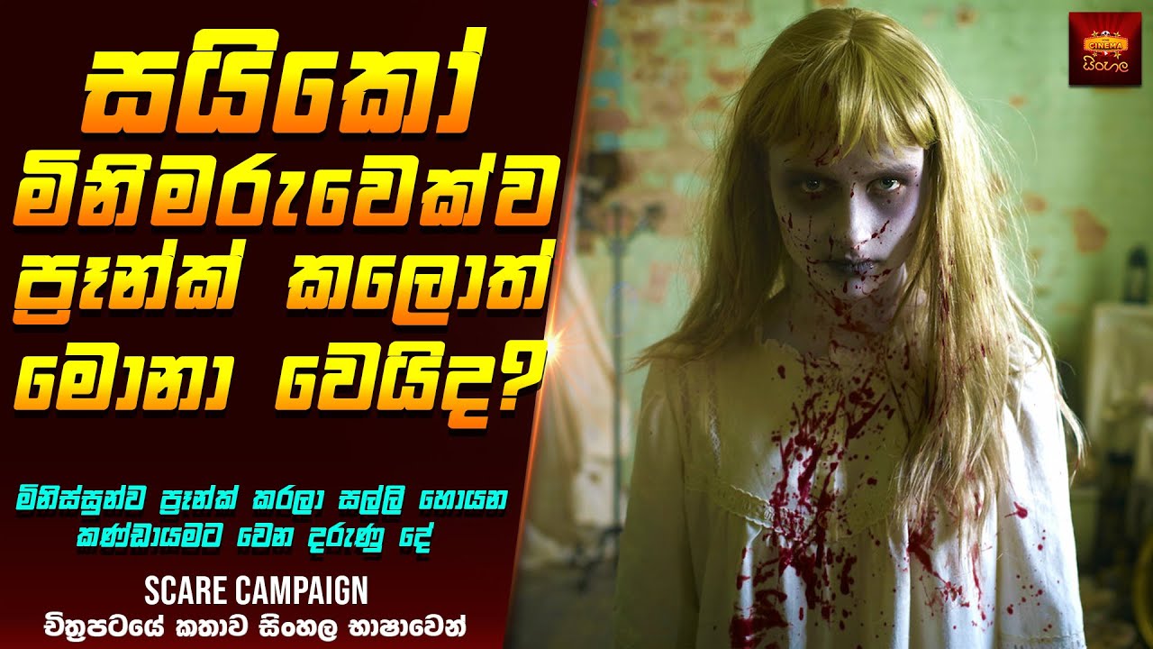 සයිකෝ මිනිමරුවෙක්ව ප්‍රෑන්ක් කලොත් මොනා වෙයිද? - Movie Review Sinhala | Home Cinema Sinhala Horror