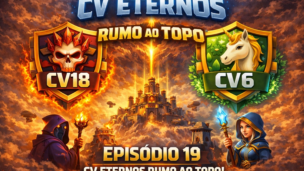 CVS ETERNOS RUMO AO TOPO EPISODIO 19!! MANDAMOS o CV18 PARA O CV 3   E NOSSO CV6  PARA O CV4 !