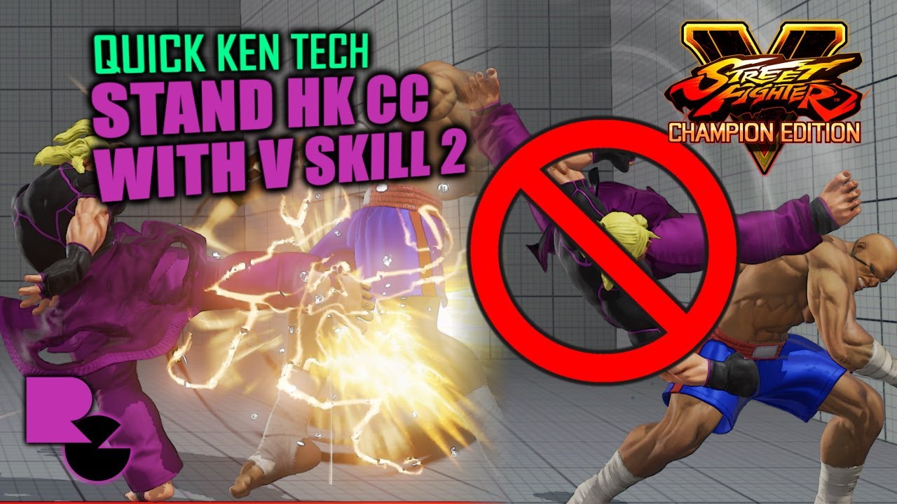 CRUSH COUNTER STAND HK FOLLOWUPS: SFV CE Ken
