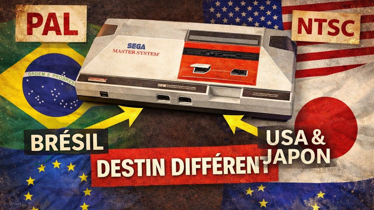 La SEGA Master System : une console 8-bit au destin très différent selon les pays