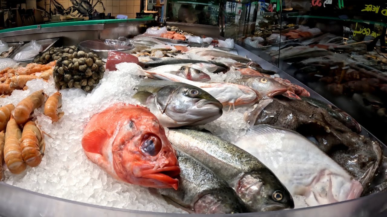 Copenhagen Food Market TorvehallerneKBH / Kopenhag kapalı pazarı / Рынок Torvehallerne Копенгаген