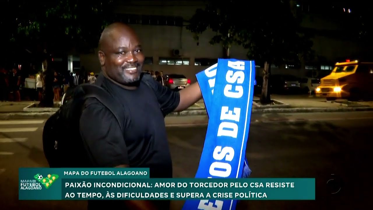 Mapa do Futebol Alagoano: Amor do torcedor pelo CSA resiste ao tempo, dificuldades e supera a crise