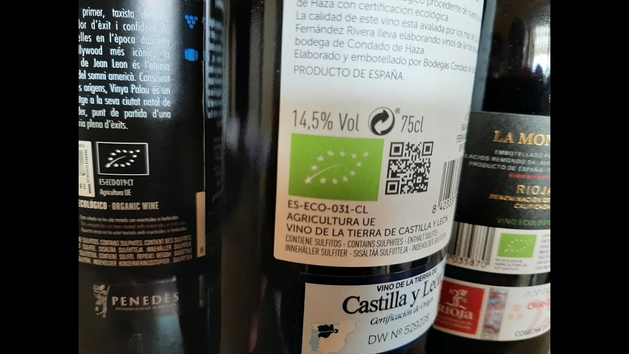 25 - Vinos ecológicos, diferencias con biológicos, orgánicos, naturales, veganos y biodinámicos.