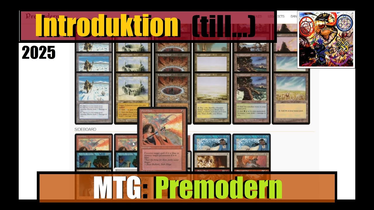 👺 Magic: the Gathering 🧛 Premodern 👑 (Introduktion) 🇸🇪