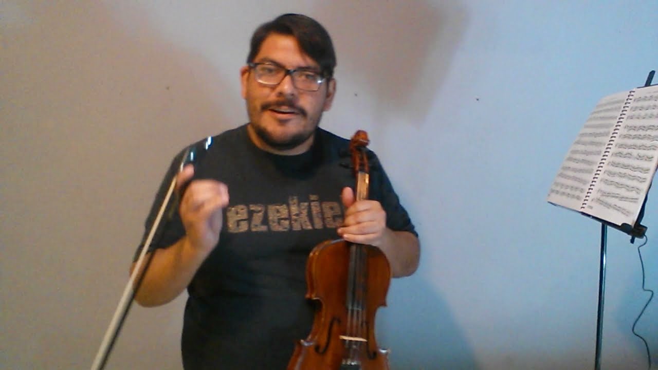 Violín 70: Laoureux 2 - pagina 7, Ejercicios 5 al 10 en 1ra y 3ra  posición (link en la descripción)