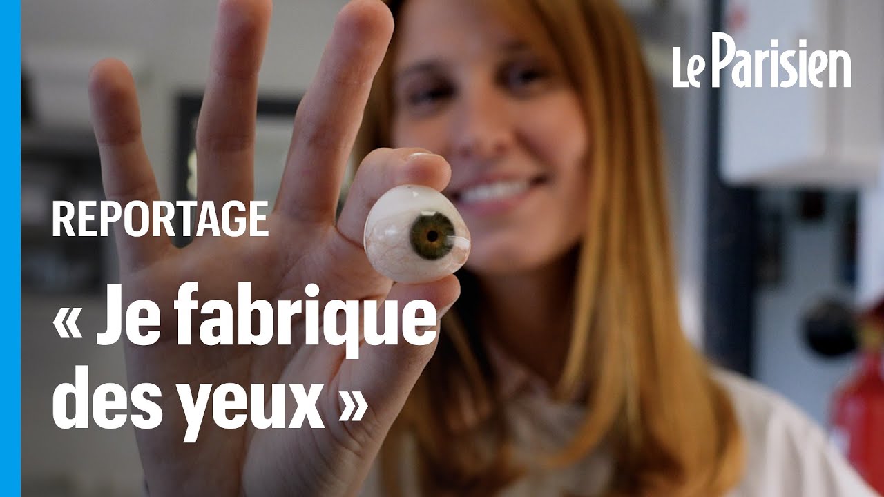 À paillettes, multicolores ou réalistes : cette oculariste crée des yeux pour ceux qui n'en ont plus