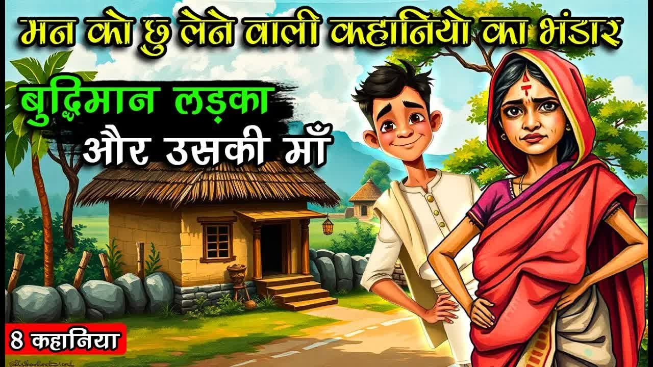 🔴मन को छू लेने वाली 8 कहानियाँ । Hindi kahaniyan  हिन्दी कहानियाँ । Rochak Hindi.