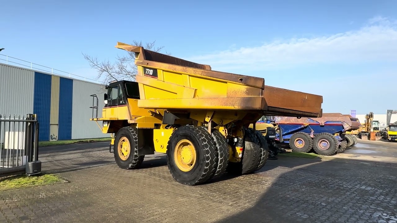 Super nice CAT 771 dumper for sale at www.lamersmachinery.com 