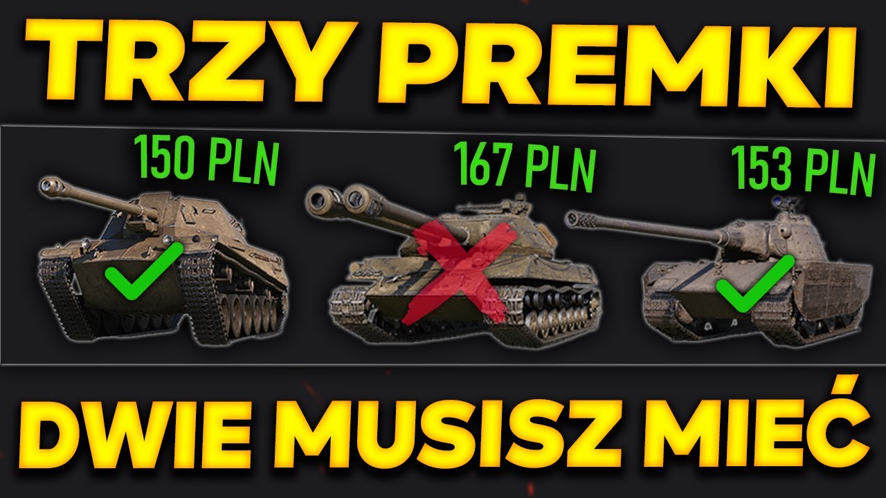 Trzy mocne premki - którą warto mieć? | DROPY z czołgami PREMIUM do wygrania!