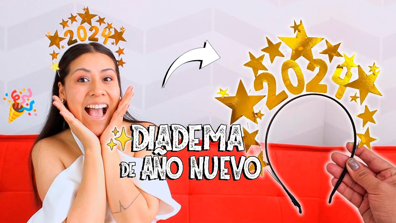 DIADEMA de ESTRELLAS para AÑO NUEVO!!