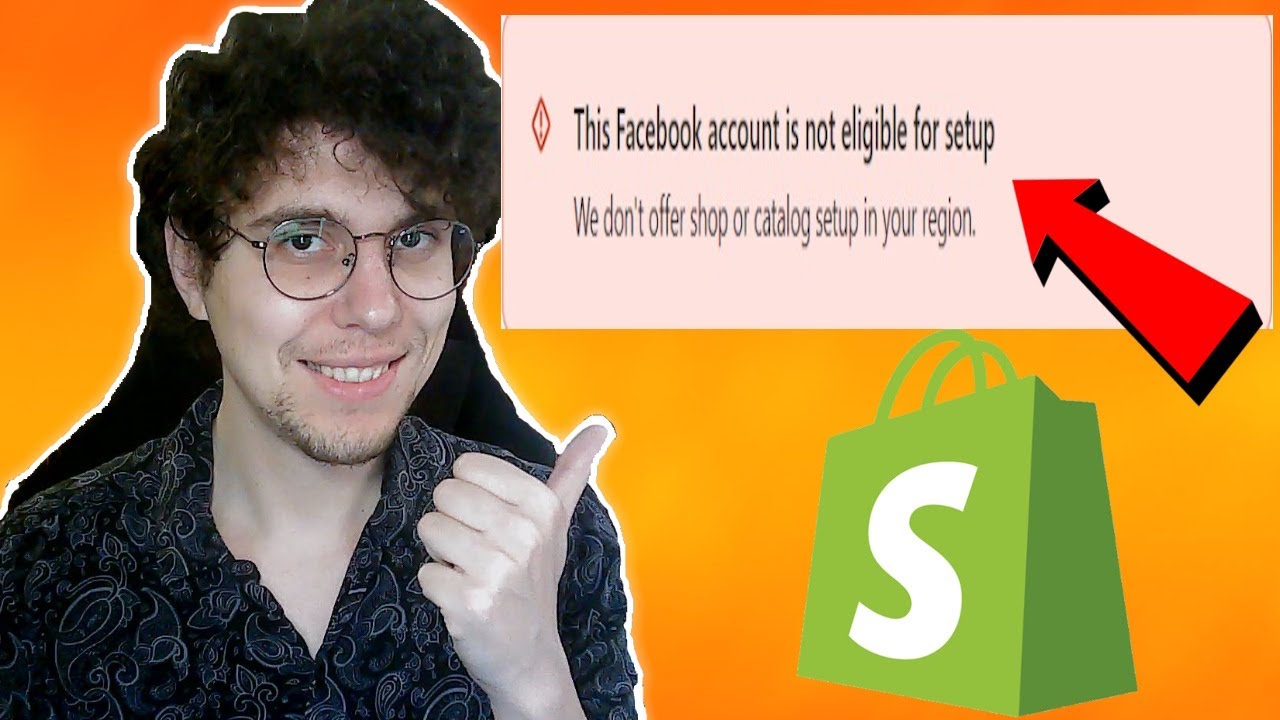 FIX This Facebook Account Is Not Eligible For Setup Shopify