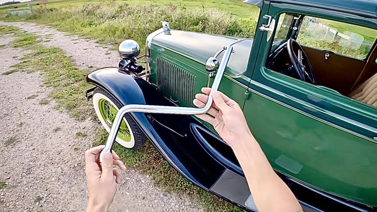 Crank Starting a 1931 Ford Model A - Will it Start?