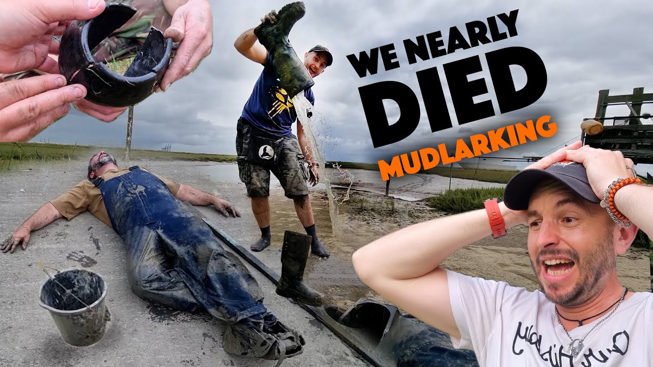 We nearly DIED Mudlarking! WW1 U-boat wreck a Roman pot and more!
