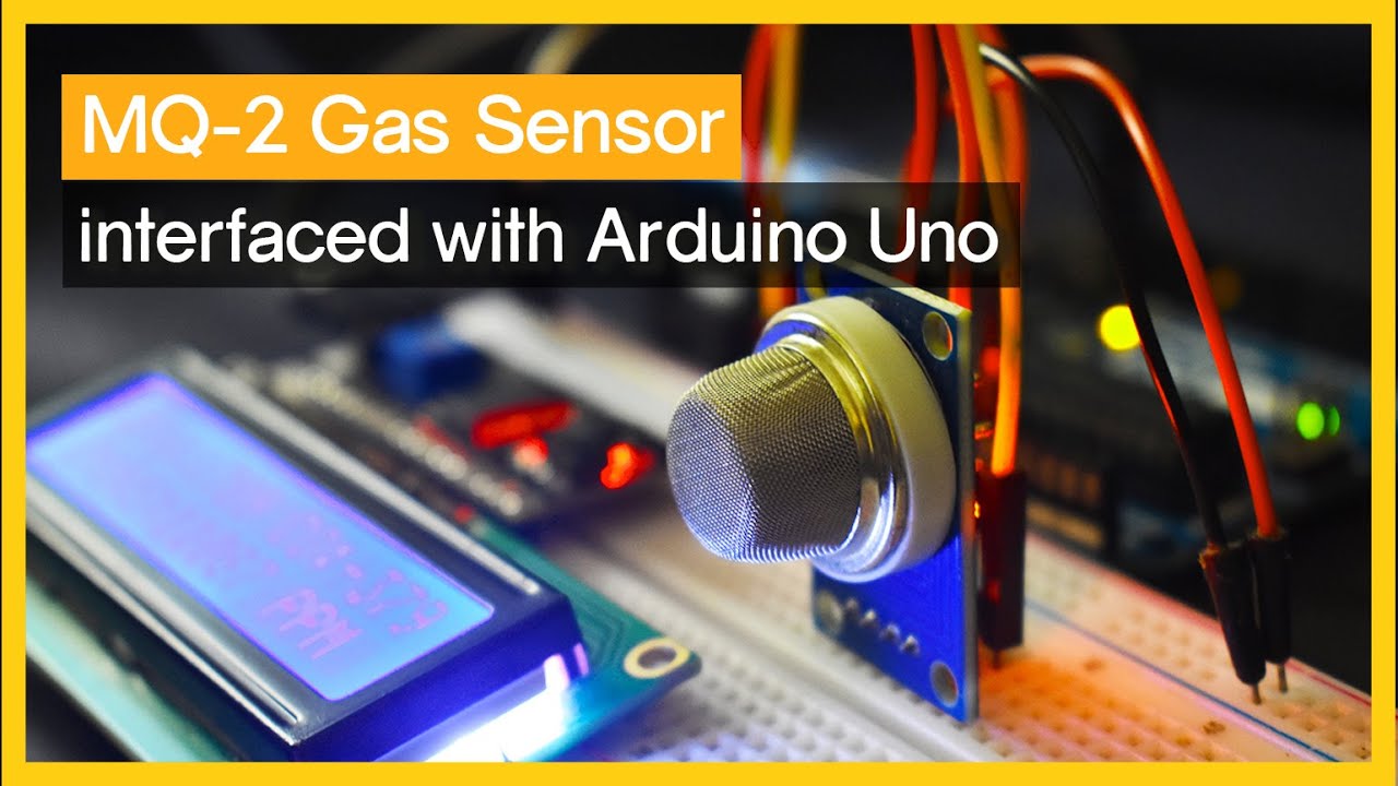 Как подключить газовый датчик MQ-2 к Arduino Uno (с кодом и библиотекой)
