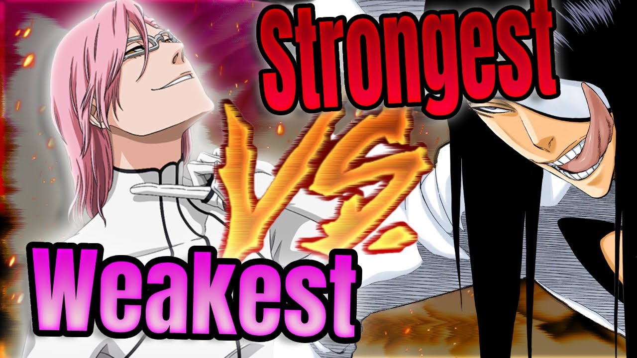 The Weakest Bleach Rebirth of Souls Character Vs The Strongest