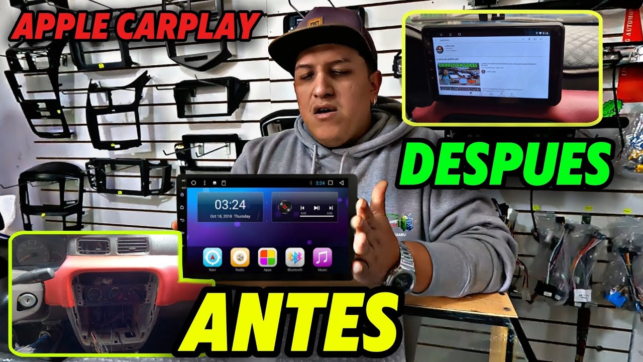 Despierta tu AUTO antiguo con APPLE CARPLAY - antes y después / @JulitoTVOficial