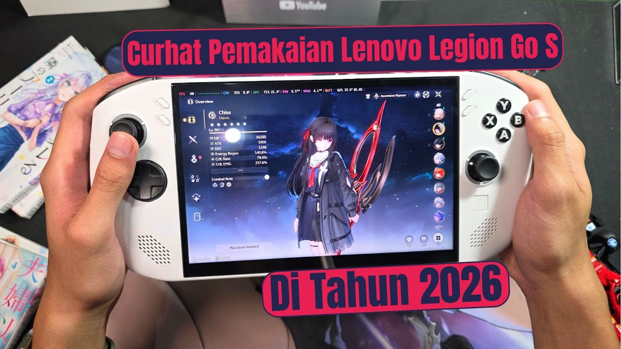 Pengalaman Pakai Lenovo LEGION Go S Z2 Go Di Tahun 2026 | Paling Murah!, Worth It? Rambling Review