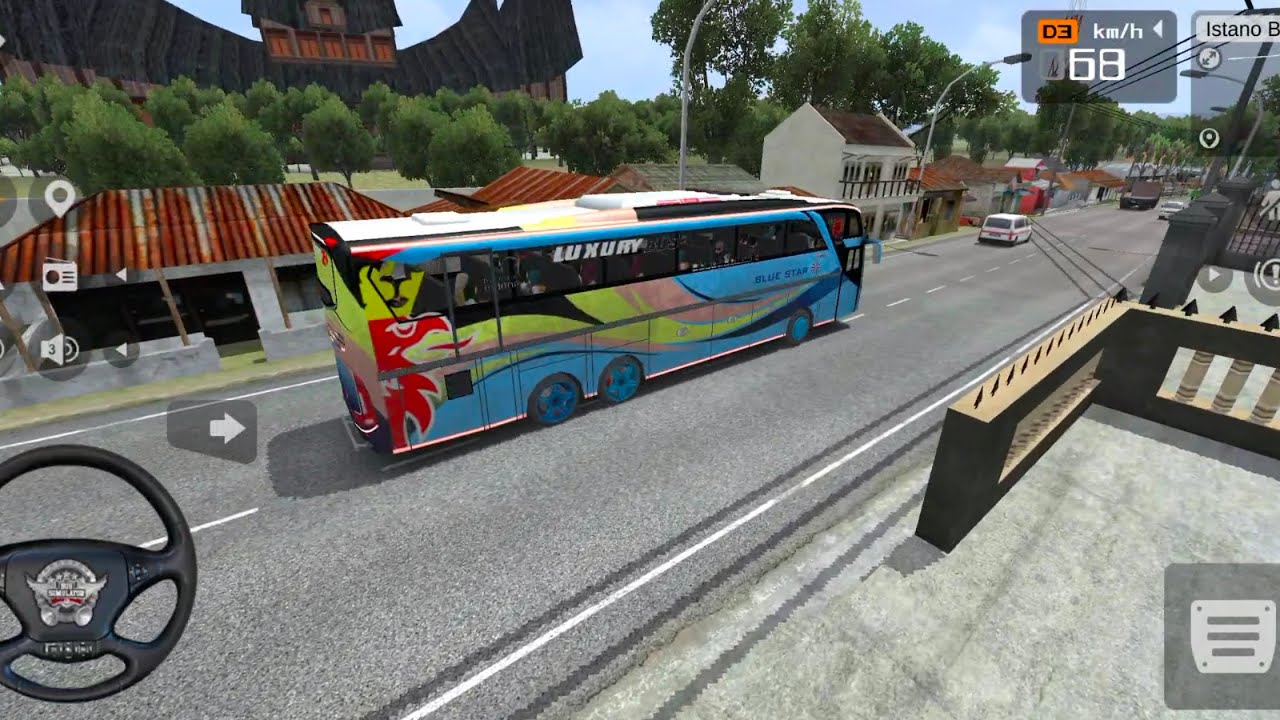Study Tour to Istano Pagaruyung Bus Simulator Indonesia Mobile Gameplay 🎮