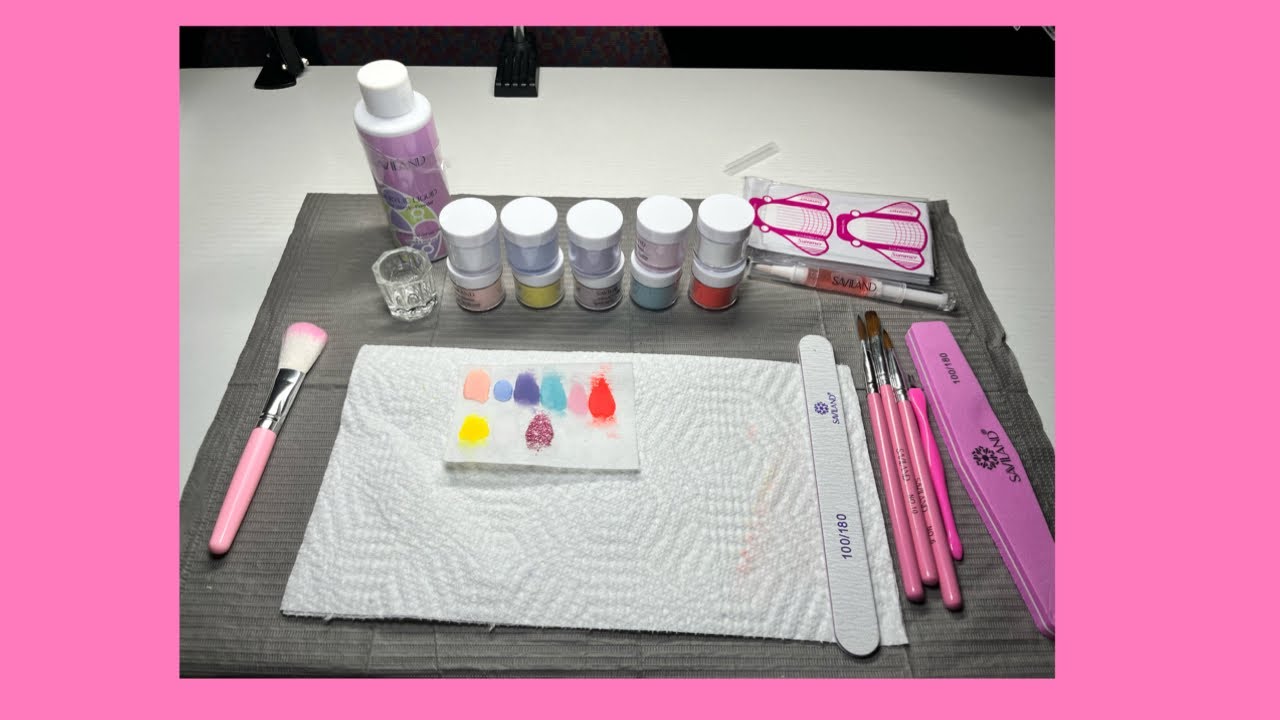 Product review Saviland acrylic nail kit ￼