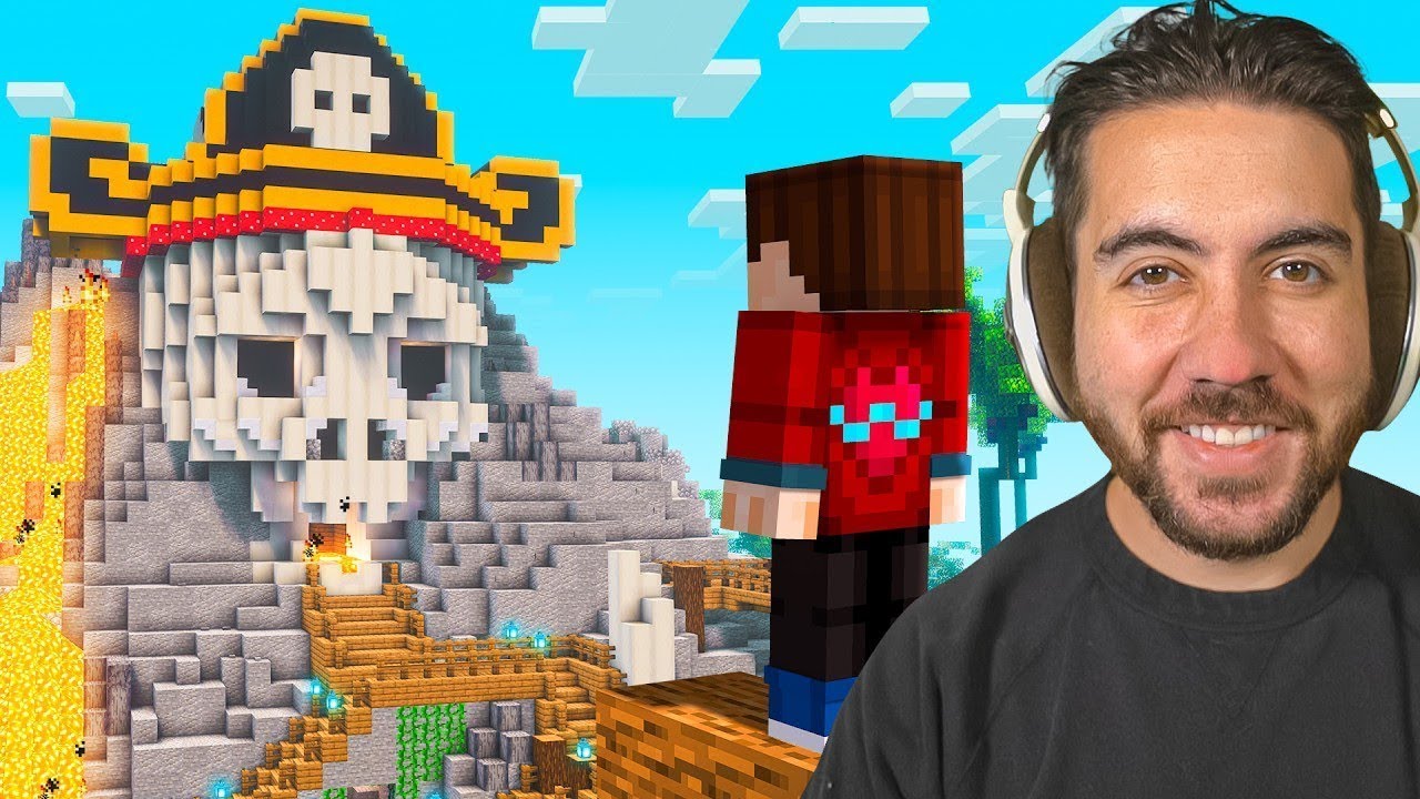 Surprising a Minecraft Noob With Their Dream Base!
