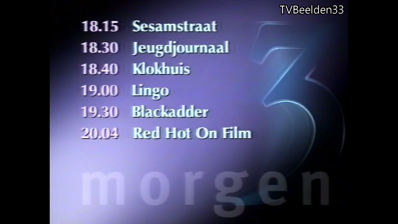 VPRO Nederland 3 Afsluiting (03-09-1995)