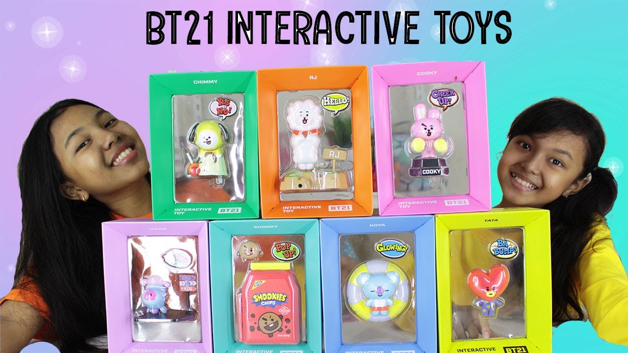 BT21 Interactive Toys Unboxing