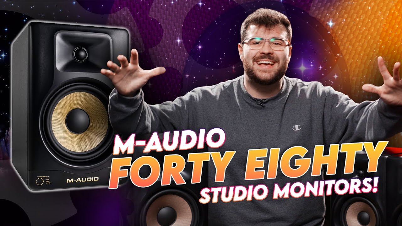 Are these the Best 'Bang-for-Buck' Studio Monitors? M-Audio Forty Series | Gear4music Synths & Tech