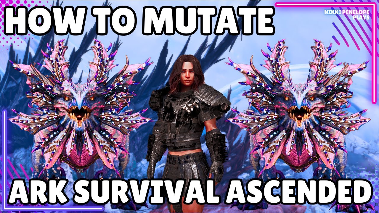 How To Mutate Dinos In Ark Survival Ascended - Ark ASA Guide [Guide 1]