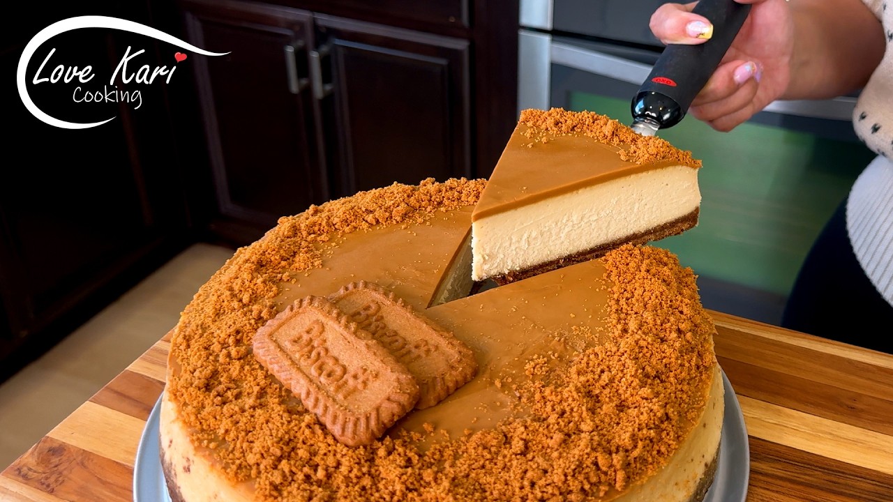 Biscoff Cheesecake Easy Recipe
