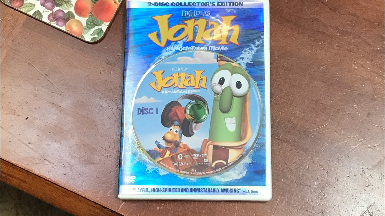 “Jonah:a VeggieTales movie” 2002-2003 DVD menu walkthrough (disc 1)
