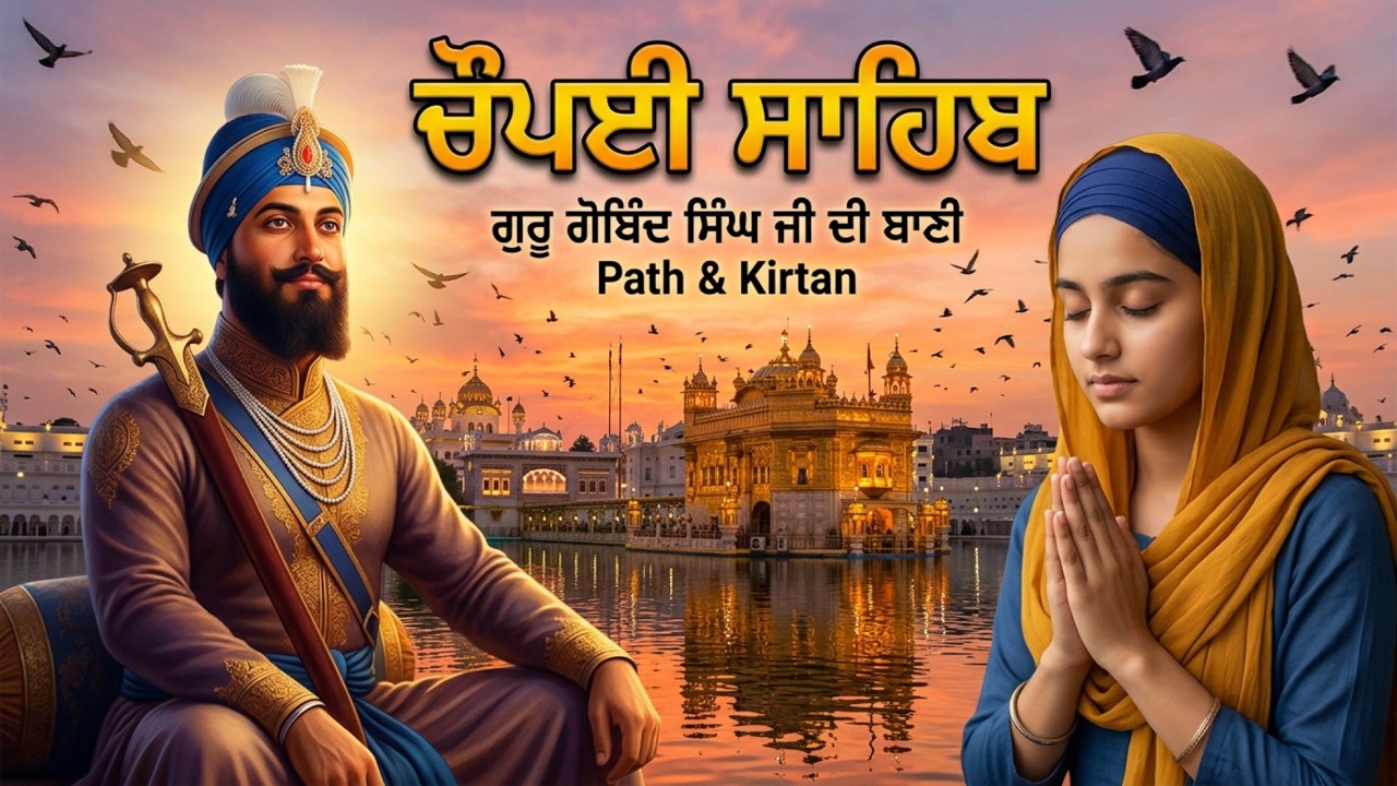 Chaupai Sahib |Chopai Sahib Nitnem | Gurbani  Path | ਚੌਪਈ ਸਾਹਿਬ | ਚੌਪਈ ਨਿਤਨੇਮ | Chaupaipath| Vol- 37
